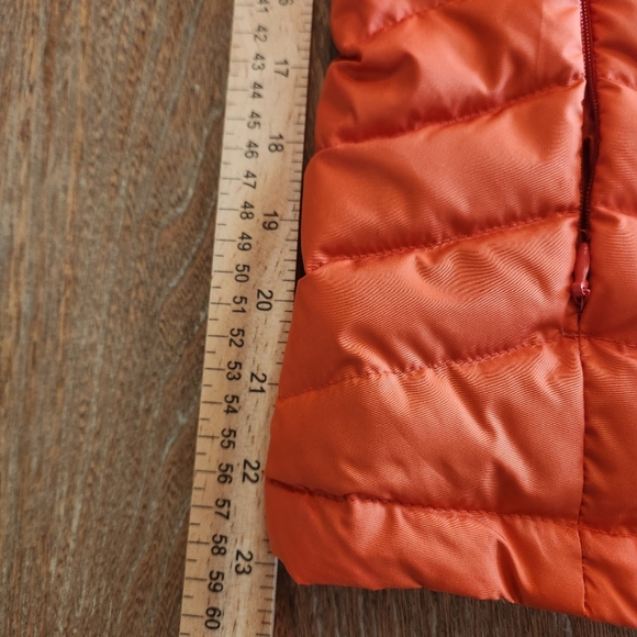 TALBOTS Down Puffer Tangerine Vest Women's Size Medium - Picture 12 of 15